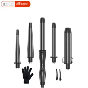 KIPOZI 5-in-1 Curling Set